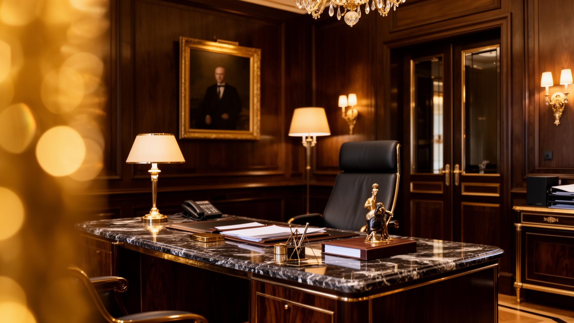 Bureau élégant Elysée Assurances